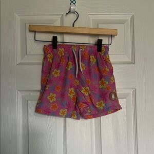 Floral Pink Swim Shorts